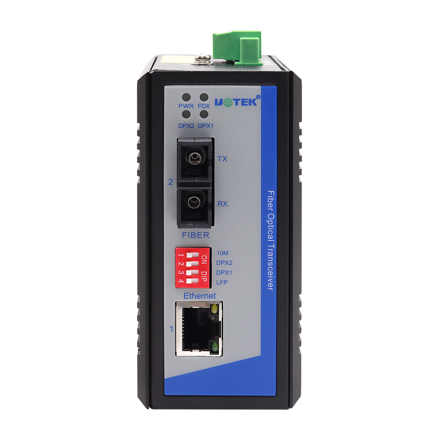 1口百兆網絡光纖收發器