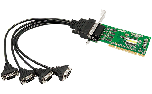 工業(yè)級(jí)串口通信轉(zhuǎn)換卡_UT-764 PCI轉(zhuǎn)4口RS-232高速多串口卡