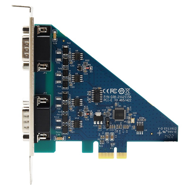 PCI-E轉(zhuǎn)2口RS-485/422多串口卡